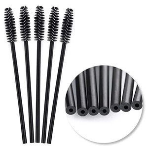50 Pcs Disposable Eyelash Brushes – Eyelash & Eyebrow Extension Tools