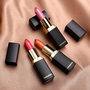 Shiny Metallic Lipstick Pearlescent & Temperature Change Gilt Lipstick