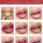 Shiny Metallic Lipstick Pearlescent & Temperature Change Gilt Lipstick