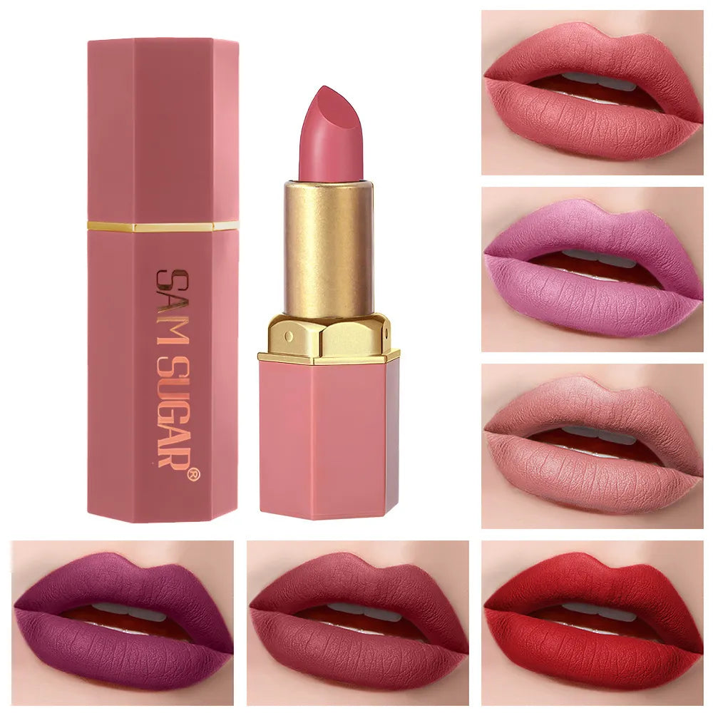 6-piece Lipstick Pearl Velvet Lipstick Set – Smooth & Long-Lasting