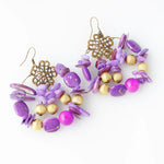 Bohemian Style Handmade Beaded Colorful Earrings